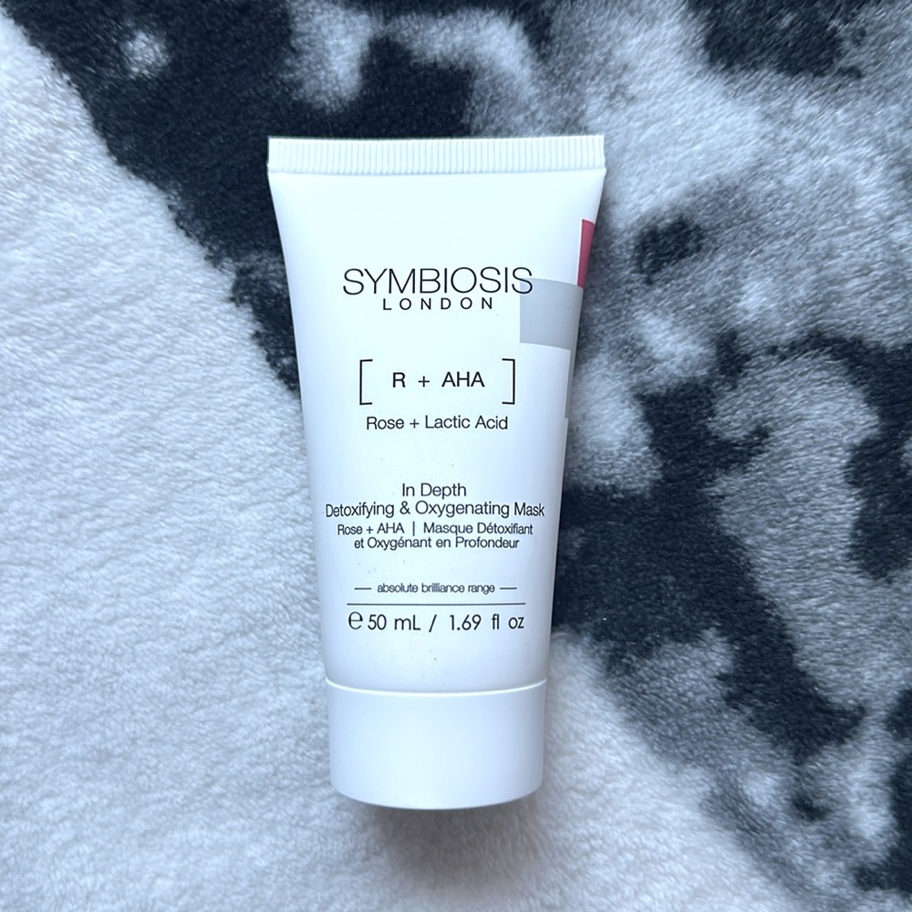 SYMBIOSIS LONDON R AHA Rose Lactic Acid In Depth Detoxifying & Oxygenating Mask